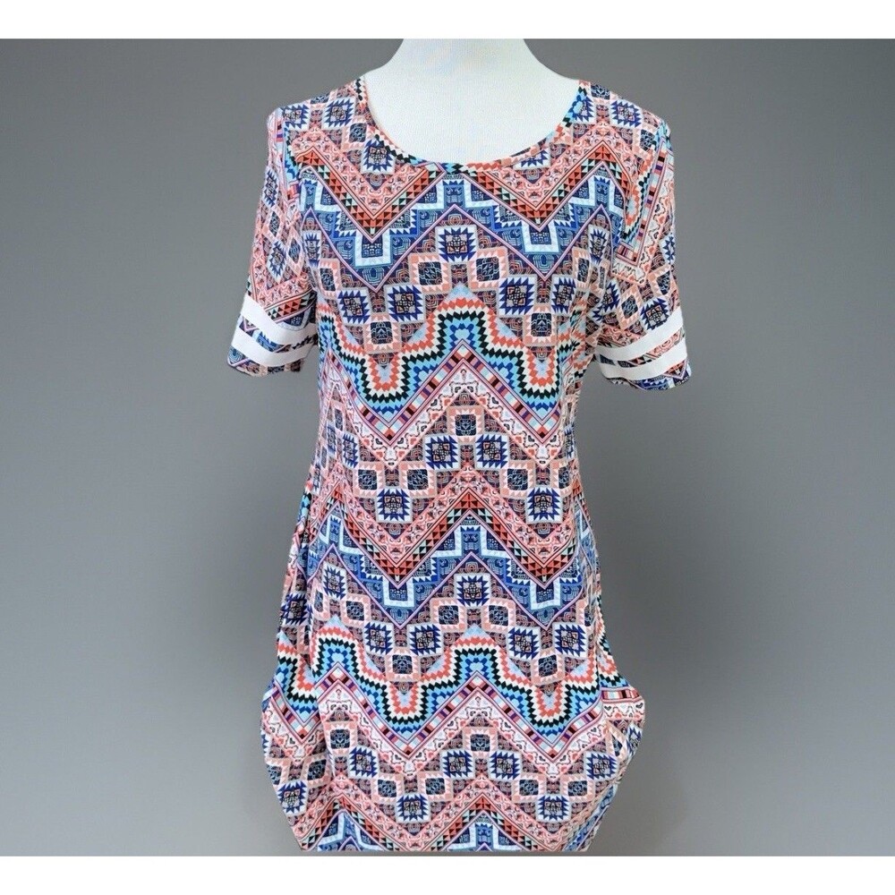 Bobbie Brooks Dress Womens Size XL Comfy Soft Short Sleeves Stretch Casual